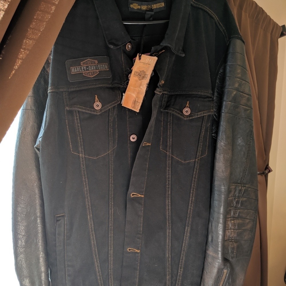 Harley Davidson denim jacket